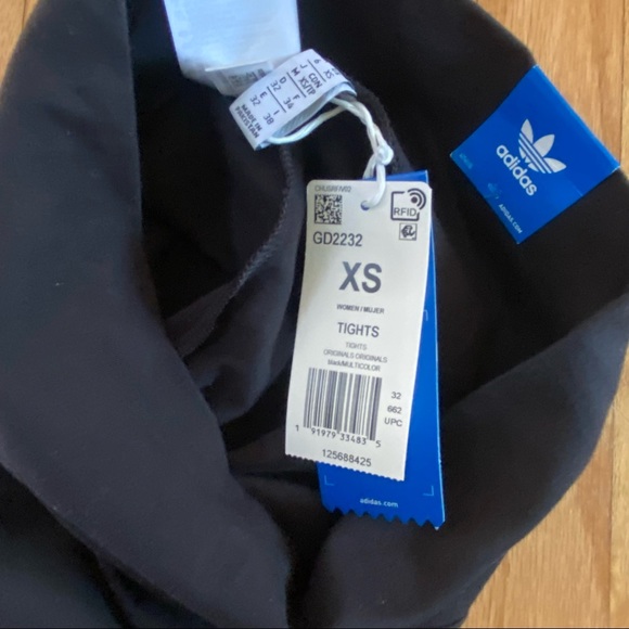 Adidas Essentials Leggings Black XS NWT - Picture 6 of 9